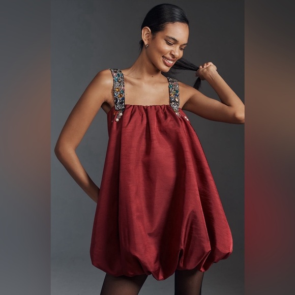 Sunday in Brooklyn Dresses & Skirts - NWT Sunday in Brooklyn Embellished-Strap
Bubble‎ Mini Dress